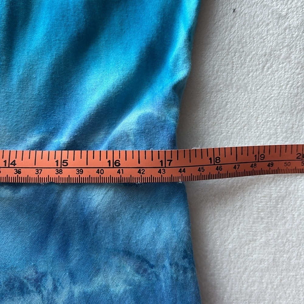 FRESH FX 100% Cotton Tie Dye Sleeveless Maxi Dress - Picture 5 of 7